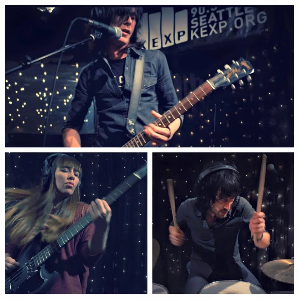 Capsula band live performance official photos psychedelic rock trio kexp