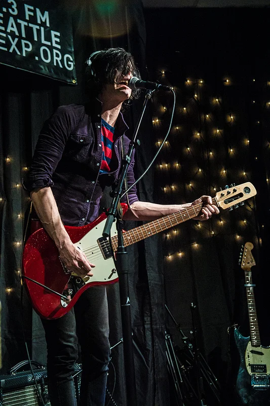 Capsula band live performance official photos psychedelic rock trio martin guevara kexp