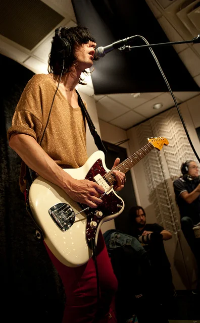 Capsula band live performance official photos psychedelic rock trio kexp