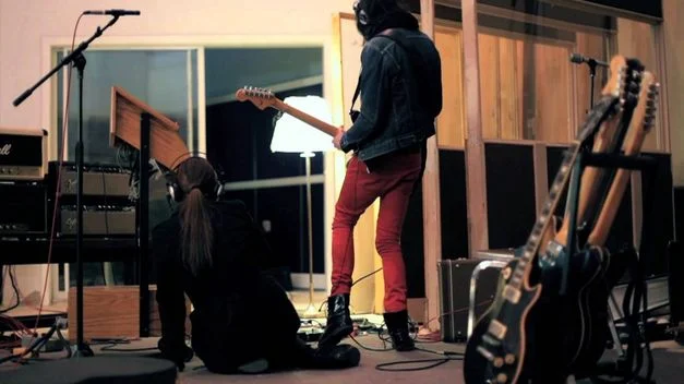 Capsula band live performance official photos psychedelic rock trio 