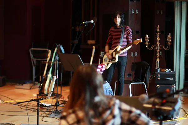 Capsula band live performance official photos psychedelic rock trio