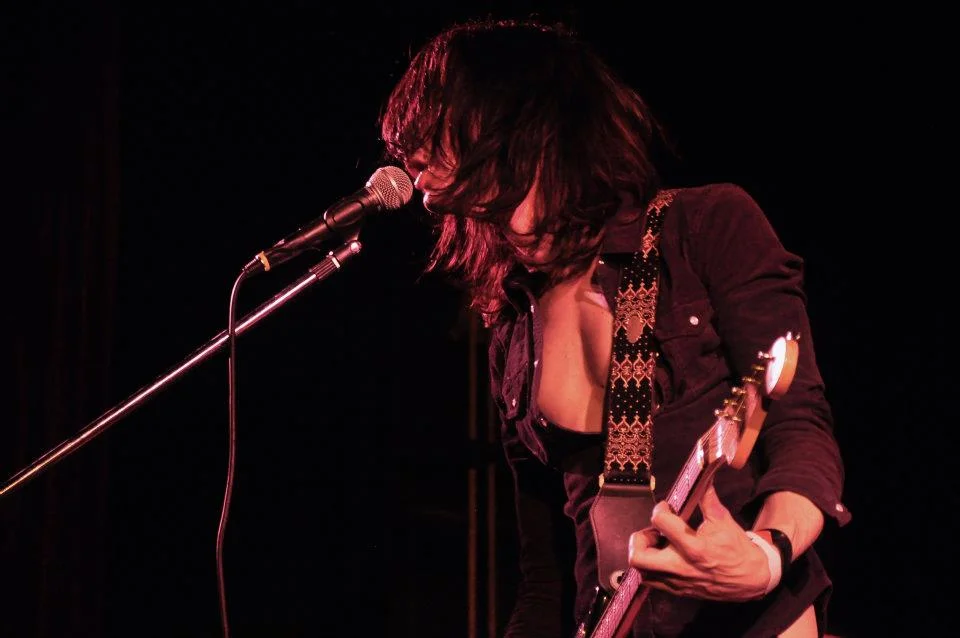 Capsula band live performance official photos psychedelic rock trio