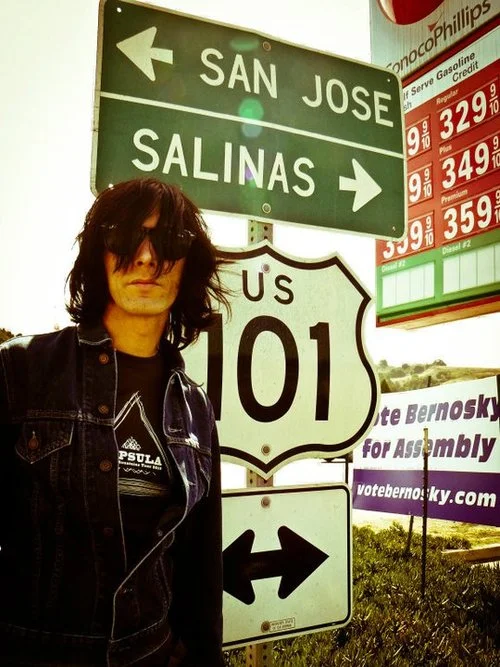 Capsula band live performance official photos psychedelic rock trio martin guevara