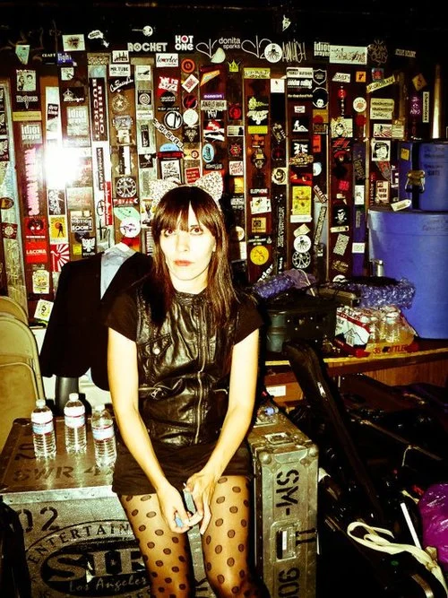 Capsula band live performance official photos psychedelic rock trio coni duchess