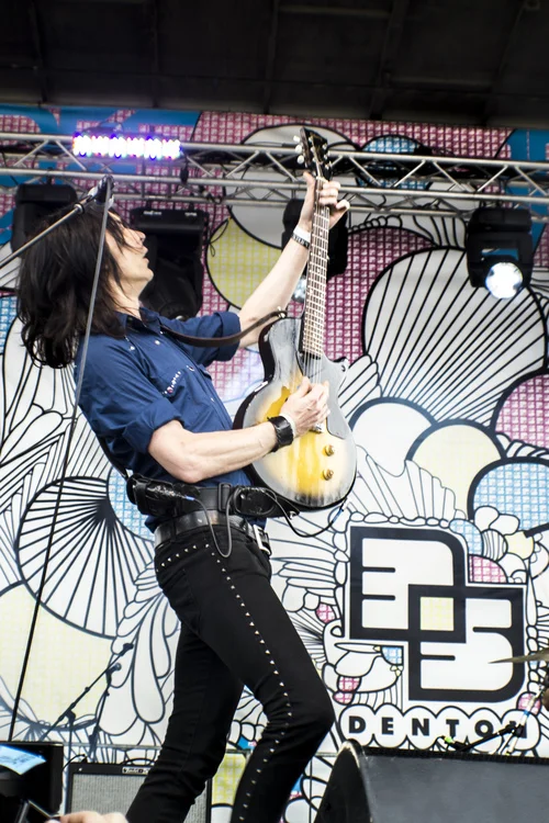 Capsula band live performance official photos psychedelic rock trio martin guevara festival usa 