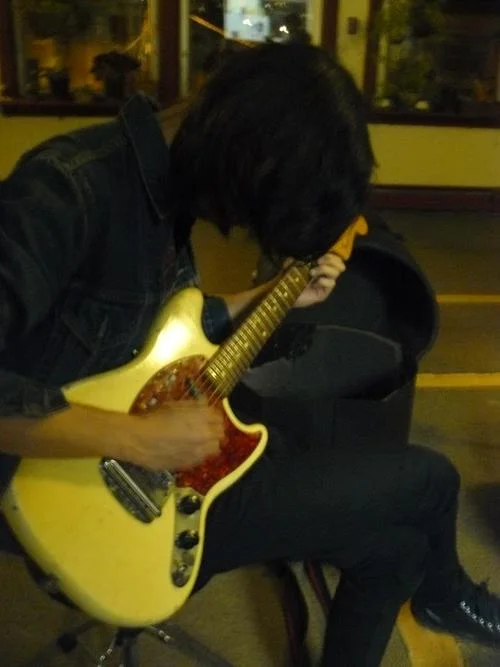 Capsula band live performance official photos psychedelic rock trio martin guevara