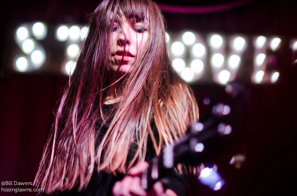 Capsula band live performance official photos psychedelic rock trio coni duchess