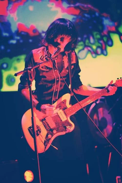 Capsula band live performance official photos psychedelic rock trio