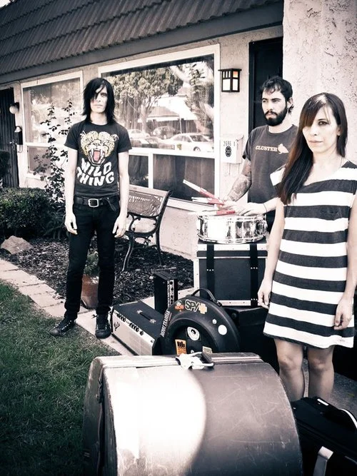 Capsula band live performance official photos psychedelic rock trio