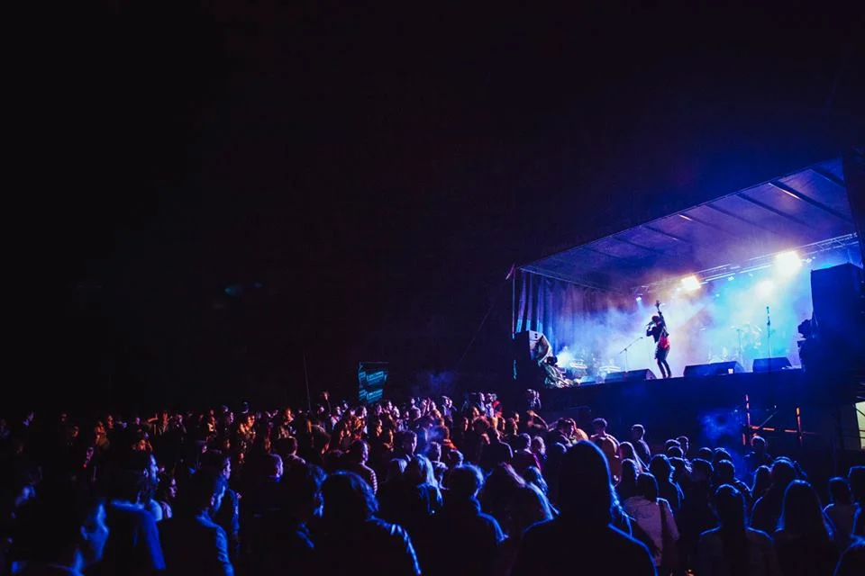 Capsula band live performance official photos psychedelic rock trio