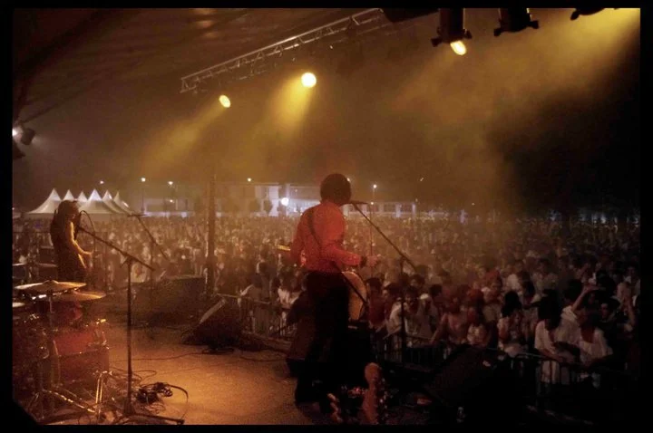 Capsula band live performance official photos psychedelic rock trio