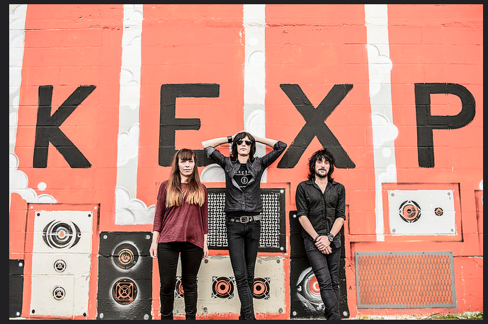 Capsula band live performance official photos psychedelic rock trio kexp