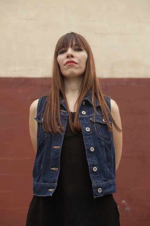 Capsula band live performance official photos psychedelic rock trio coni bass