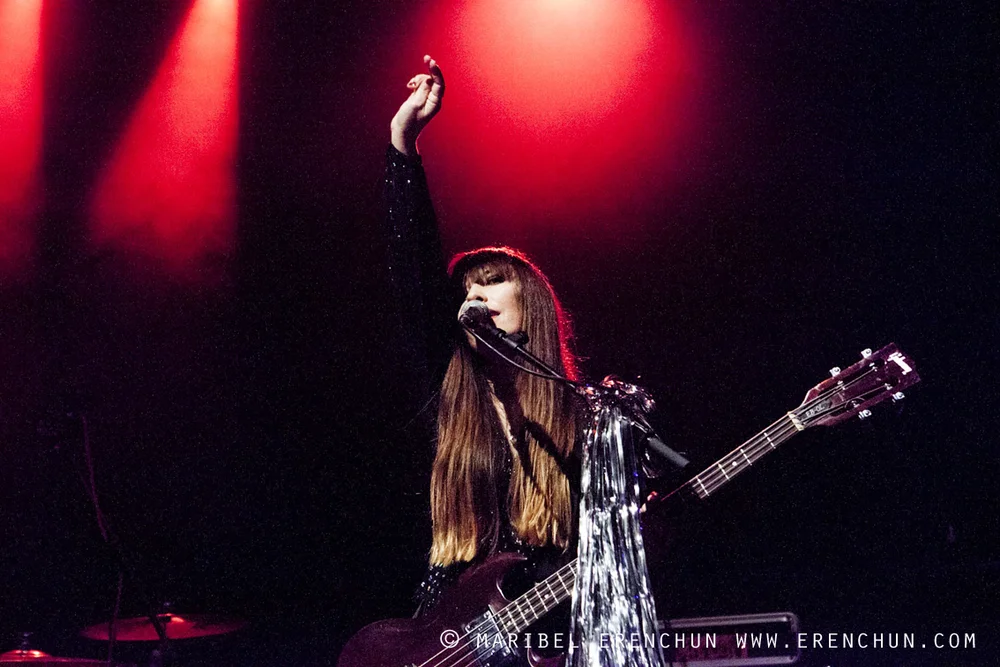 Capsula band live performance official photos psychedelic rock trio coni bass