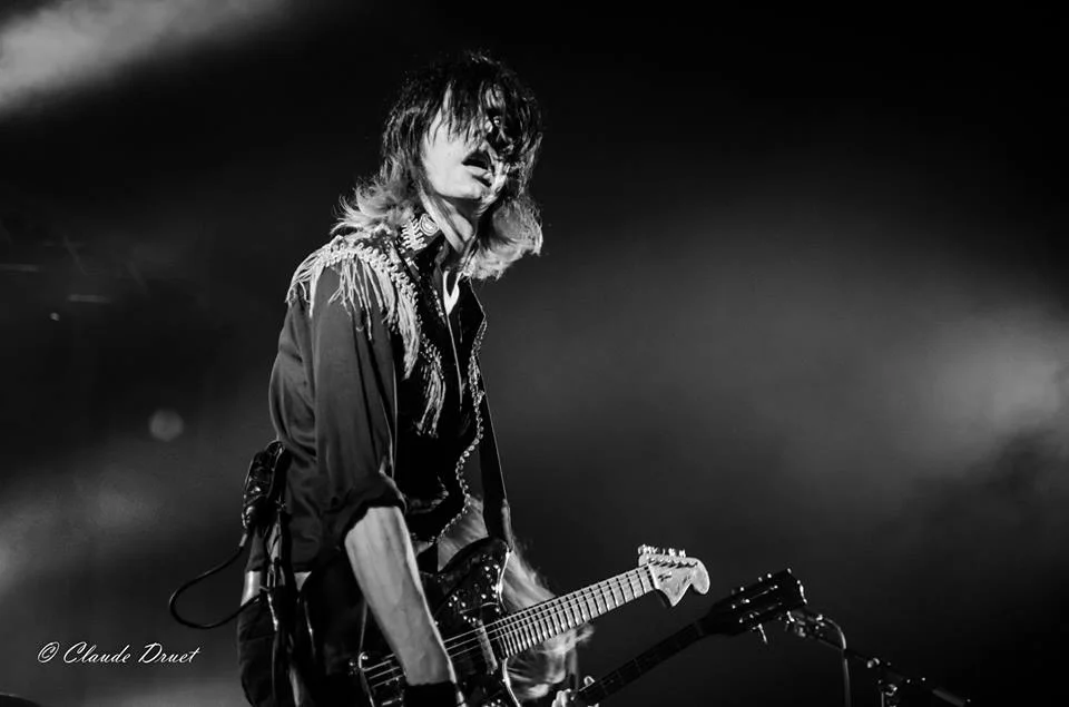 Capsula band live performance official photos psychedelic rock trio martin guevara