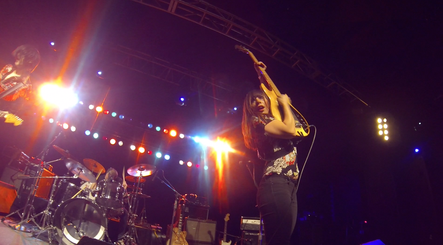 Capsula band live performance official photos psychedelic rock trio