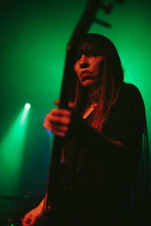 Capsula band live performance official photos psychedelic rock trio coni