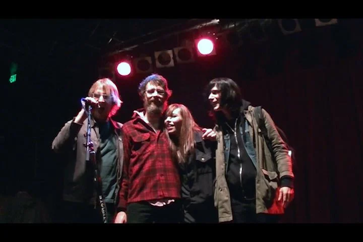 Capsula band live performance official photos psychedelic rock trio mudhoney