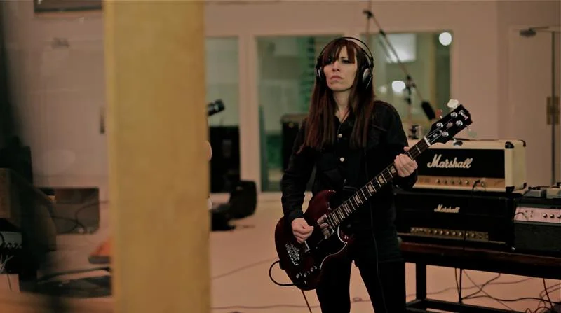 Capsula band live performance official photos psychedelic rock trio coni duchess