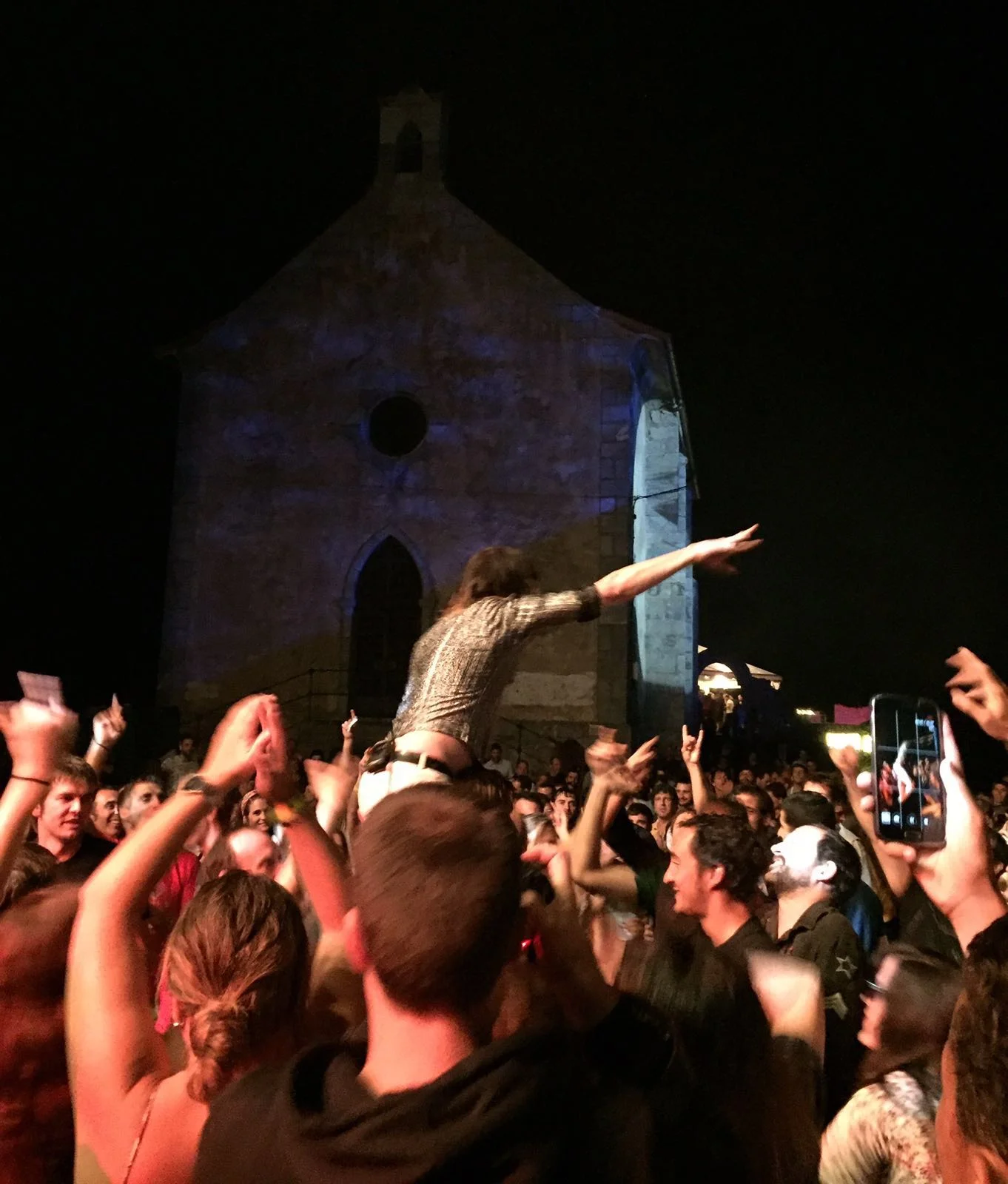 Capsula band live performance official photos psychedelic rock trio