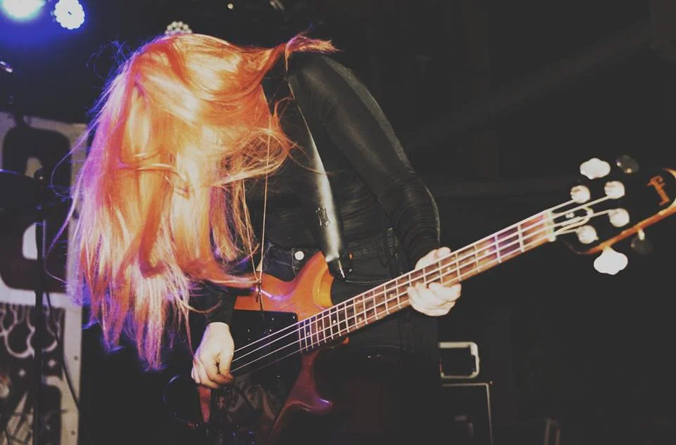 Capsula band live performance official photos psychedelic rock trio coni