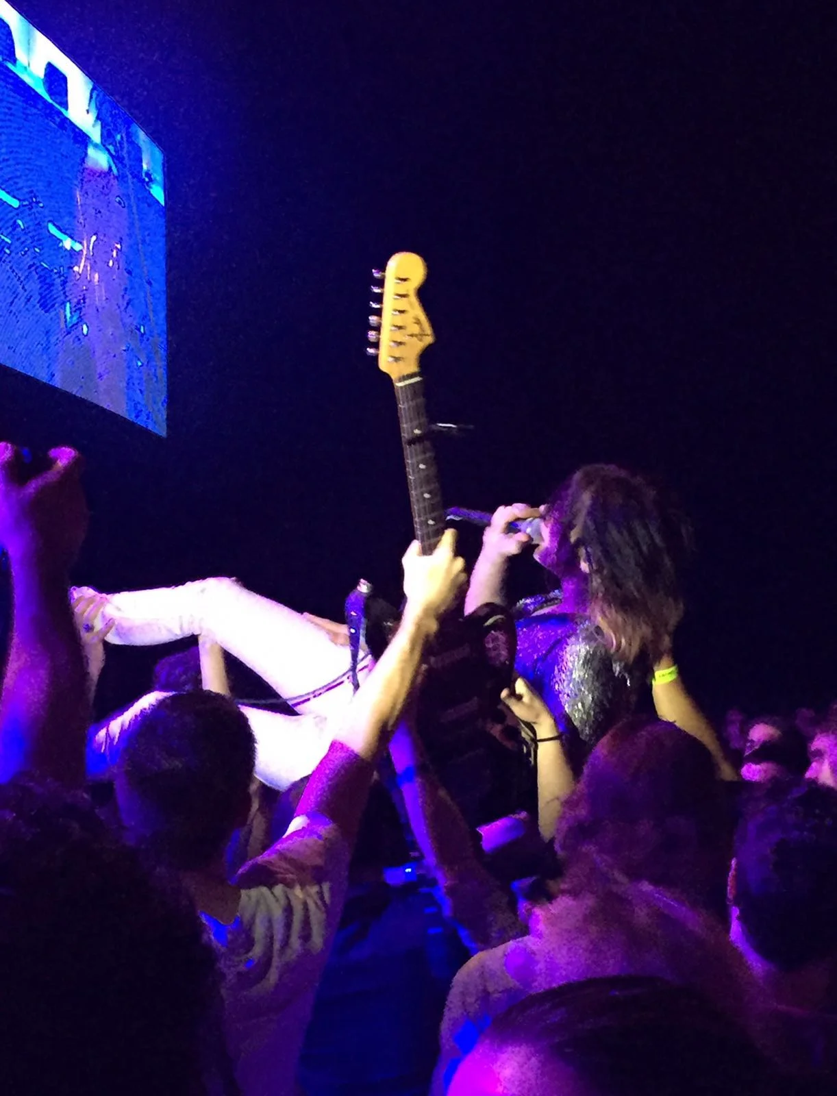 Capsula band live performance official photos psychedelic rock trio