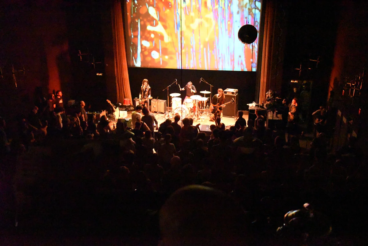 Capsula band live performance official photos psychedelic rock trio