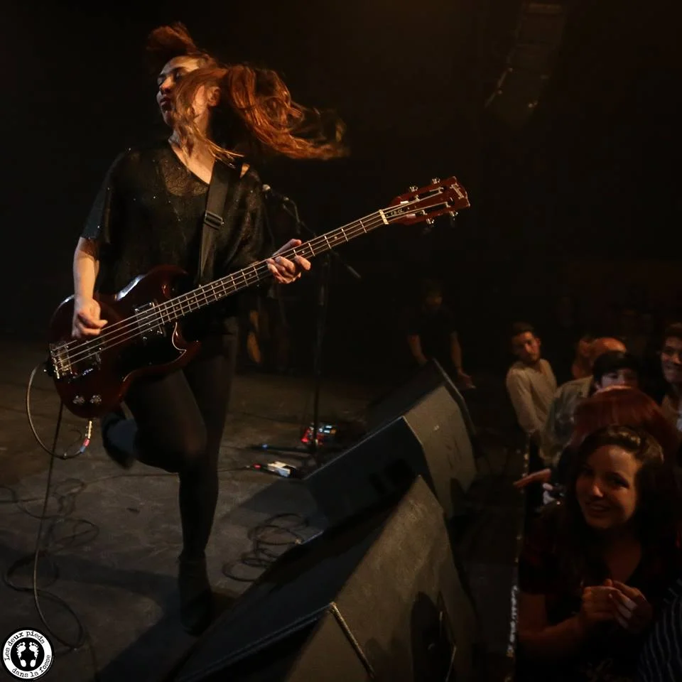 Capsula band live performance official photos psychedelic rock trio