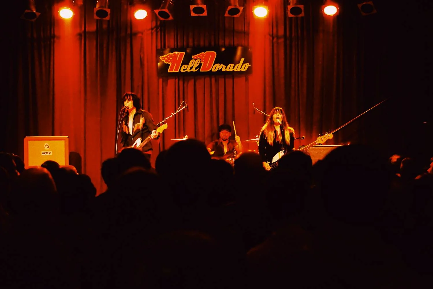 Capsula band live performance official photos psychedelic rock trio