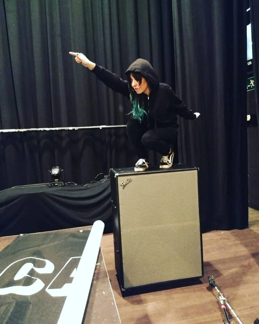 Capsula band live performance official photos psychedelic rock trio coni