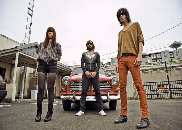 Capsula band live performance official photos psychedelic rock trio kexp seattle