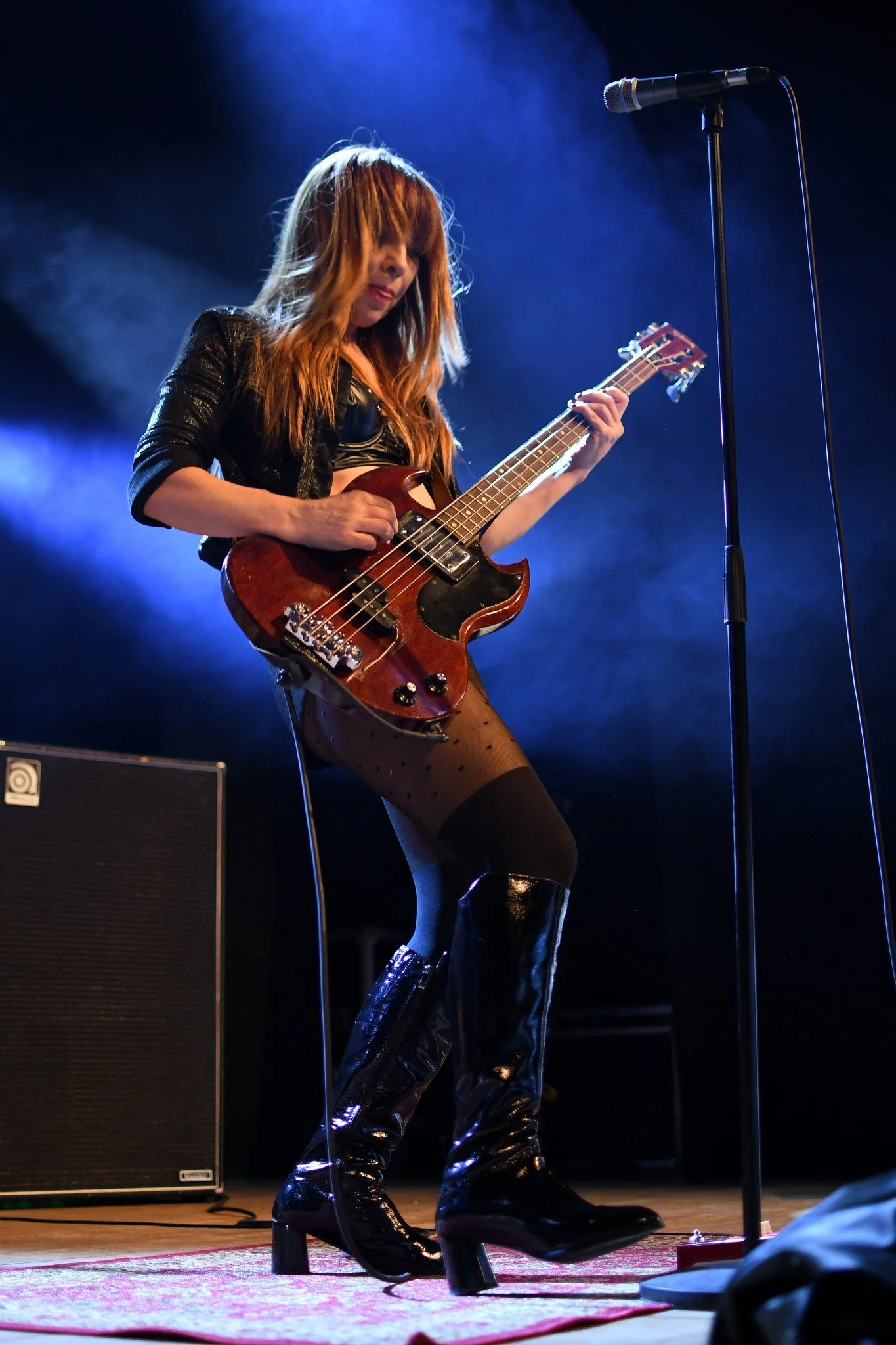 Capsula band live performance official photos psychedelic rock trio coni duchess