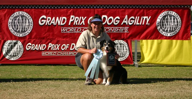 Erika and Chase , 2005 USDAA National Performance Championships Finalists