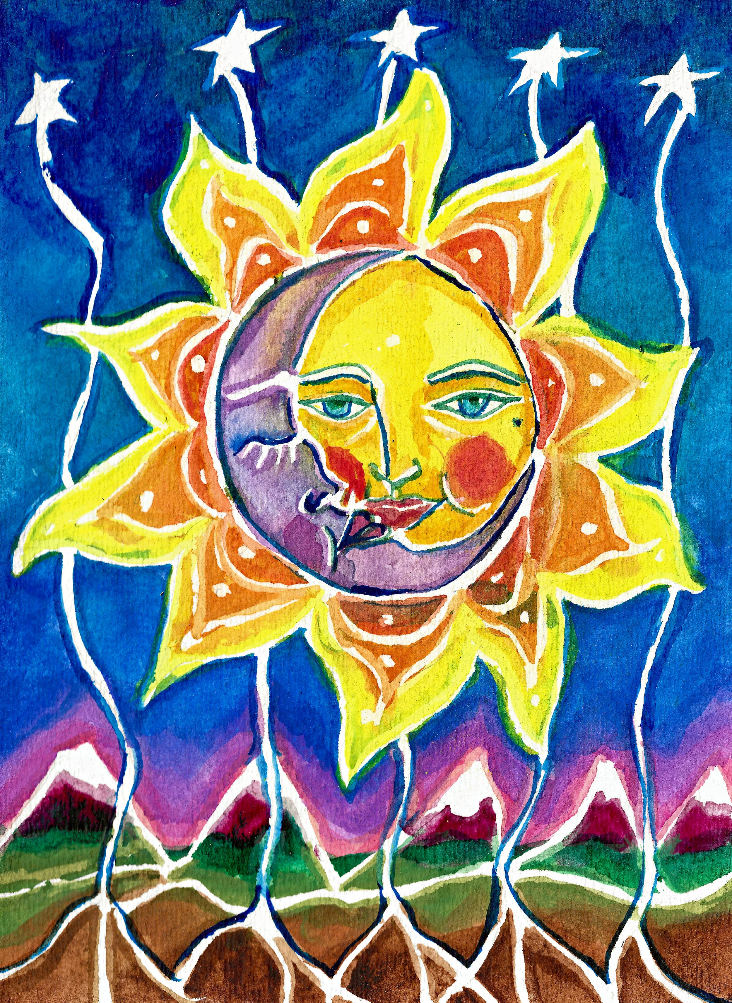 Sun and Moon