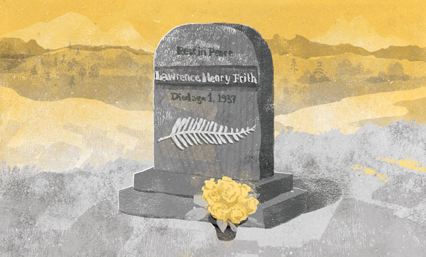 No trace of 'Frith' could ever be found other than this grave of a one year old that died in 1937