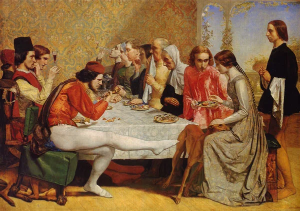 Fig 1. Sir John Everett Millais (1892 - 1896) Isabella (Wood 1981)
