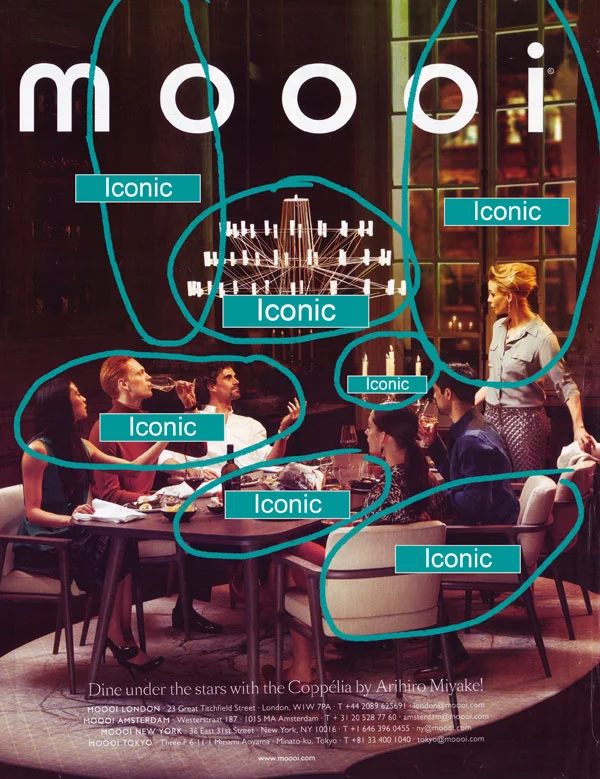 Fig 4. Demonstrates how the image is made up of iconic signs.