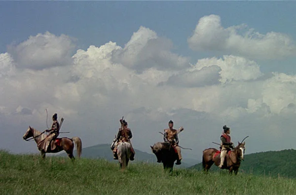Opening scene from 'Ran' by Akira Kurosawa 