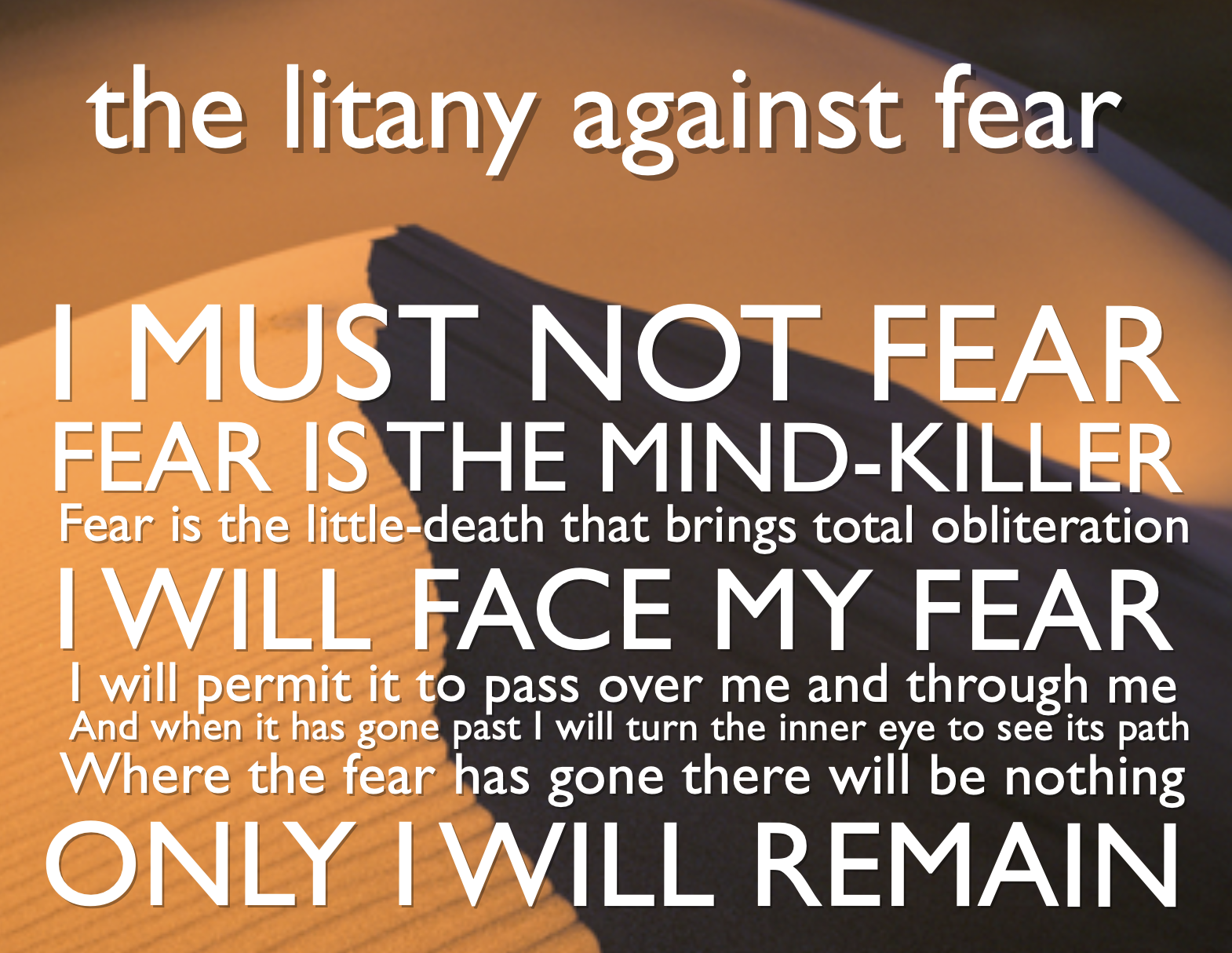 ★ SELF-MASTERY Tip 12: Fear Not ★