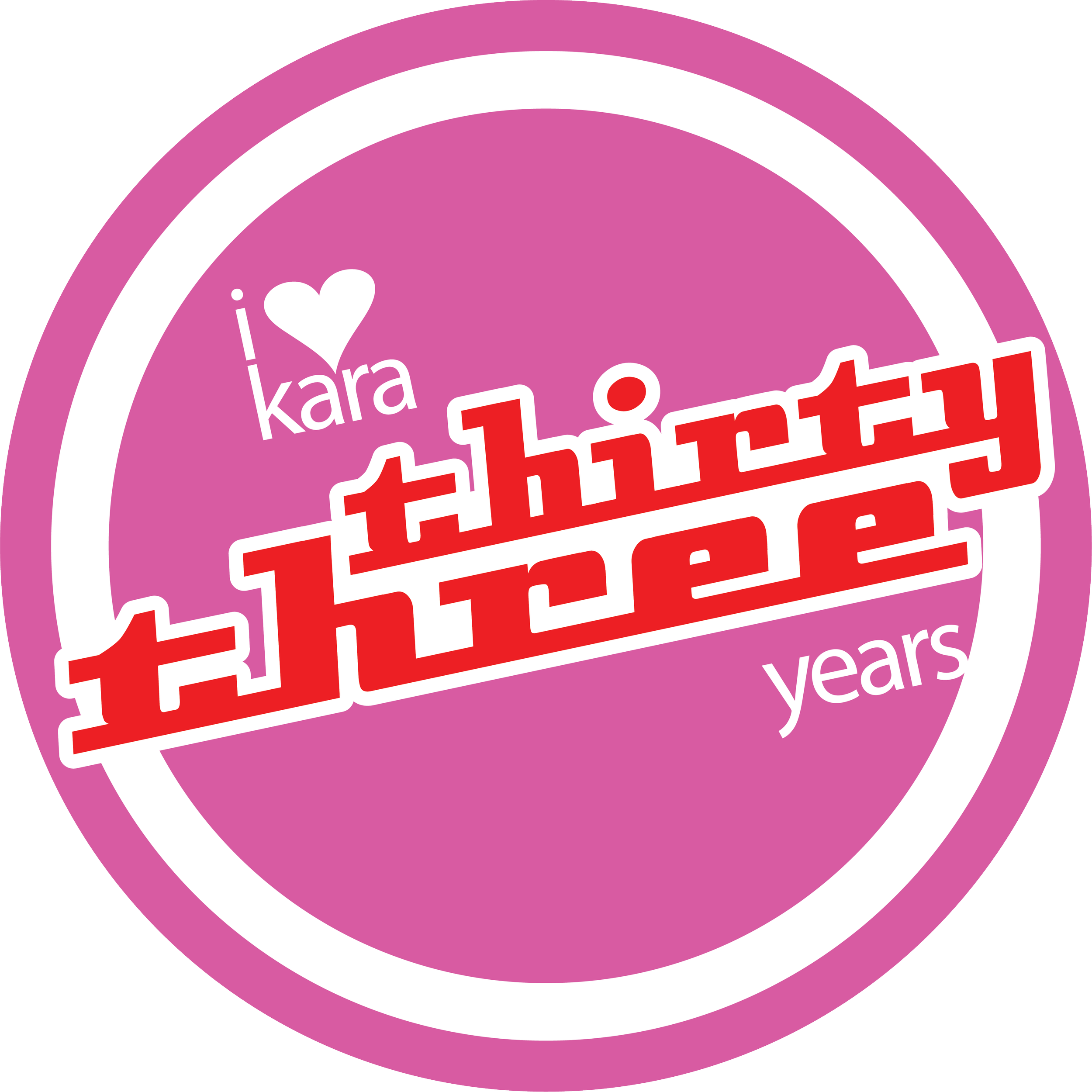 33rd Anniversary, Logo, &amp; Love Song Playlist 