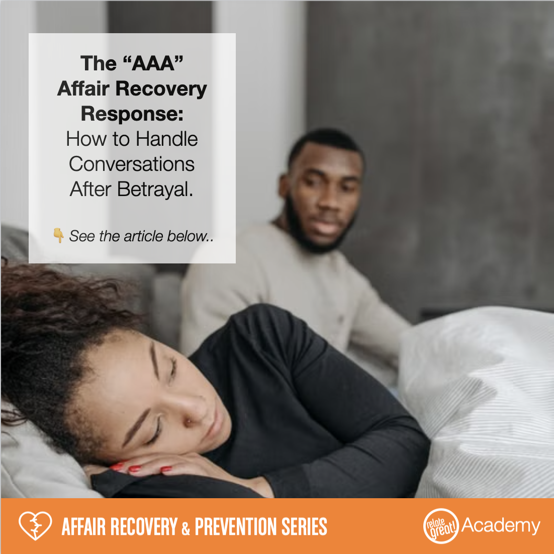 Q&amp;A: The “AAA” Affair Recovery Response