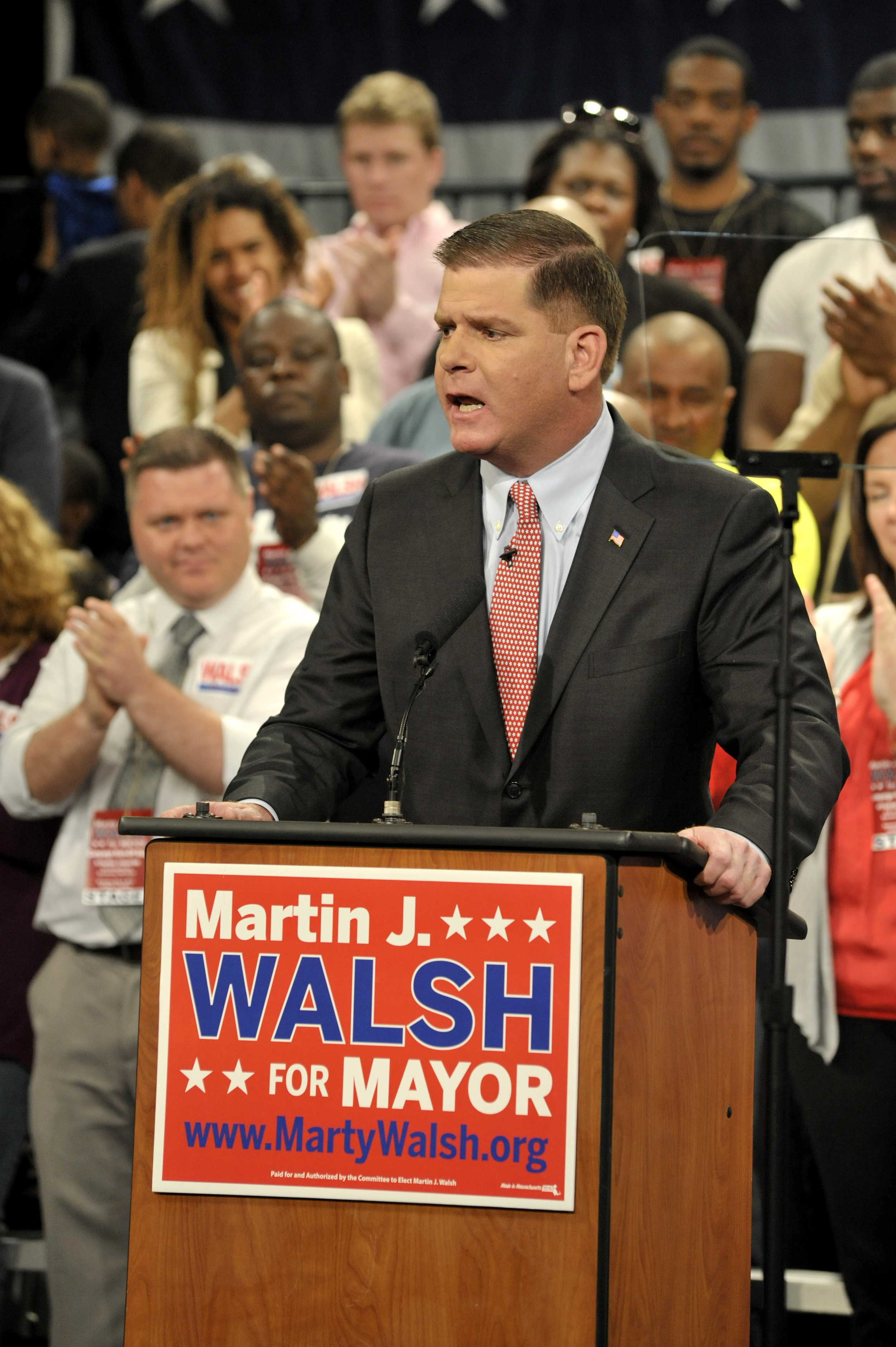 Boston Mayor Elect Marty Walsh