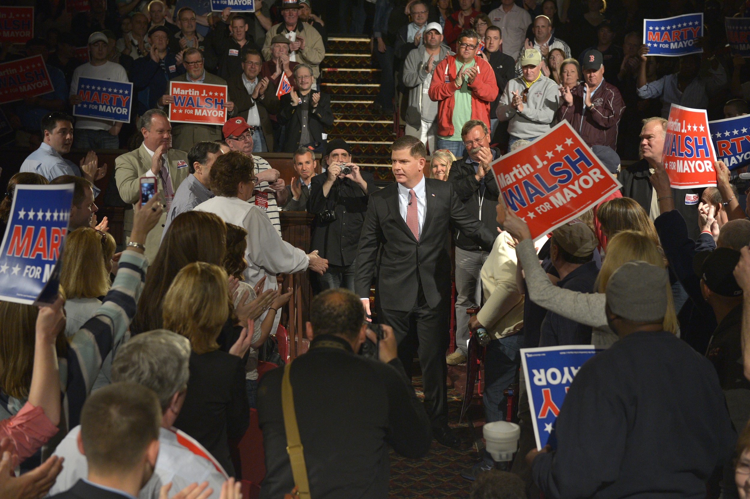 Boston Mayor Elect Marty Walsh