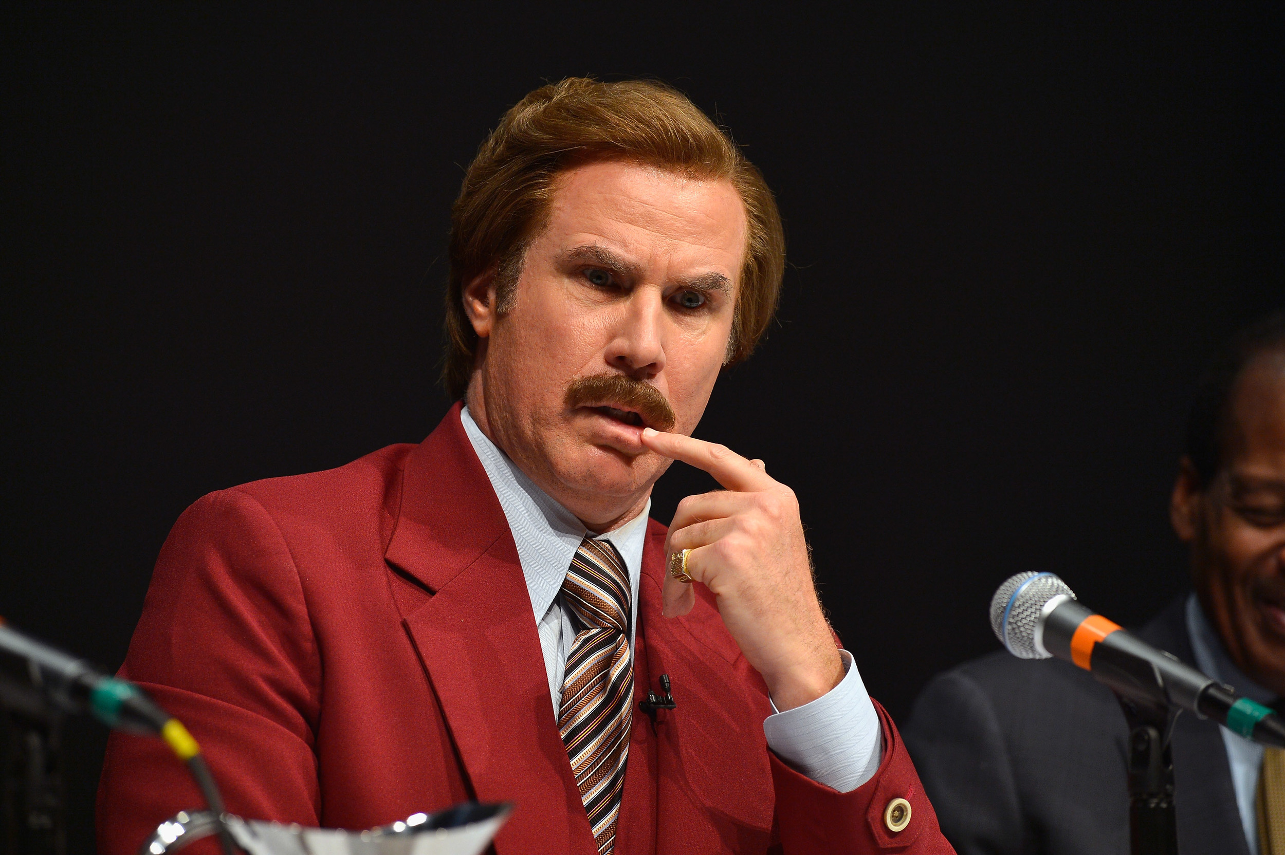 Ron Burgundy at Emerson College