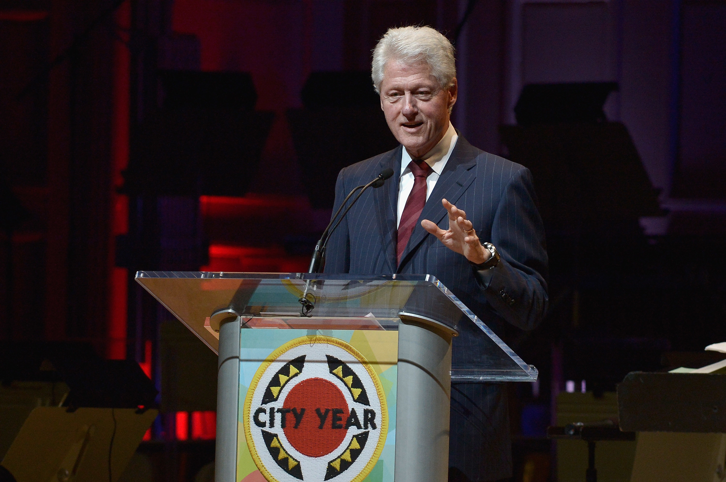 Bill Clinton City Year Legacy Award at Boston Pops