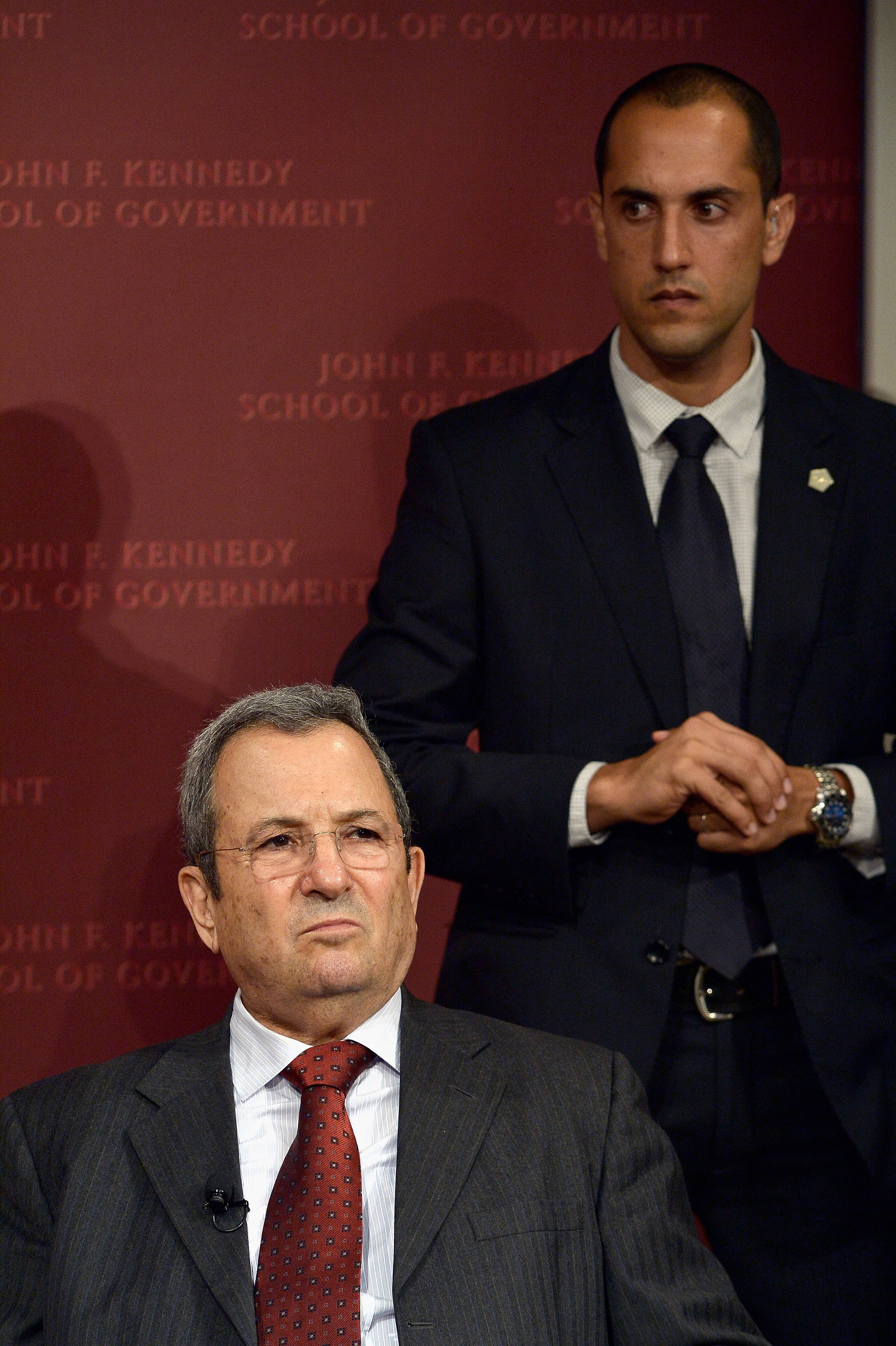 Ehud Barak at Harvard
