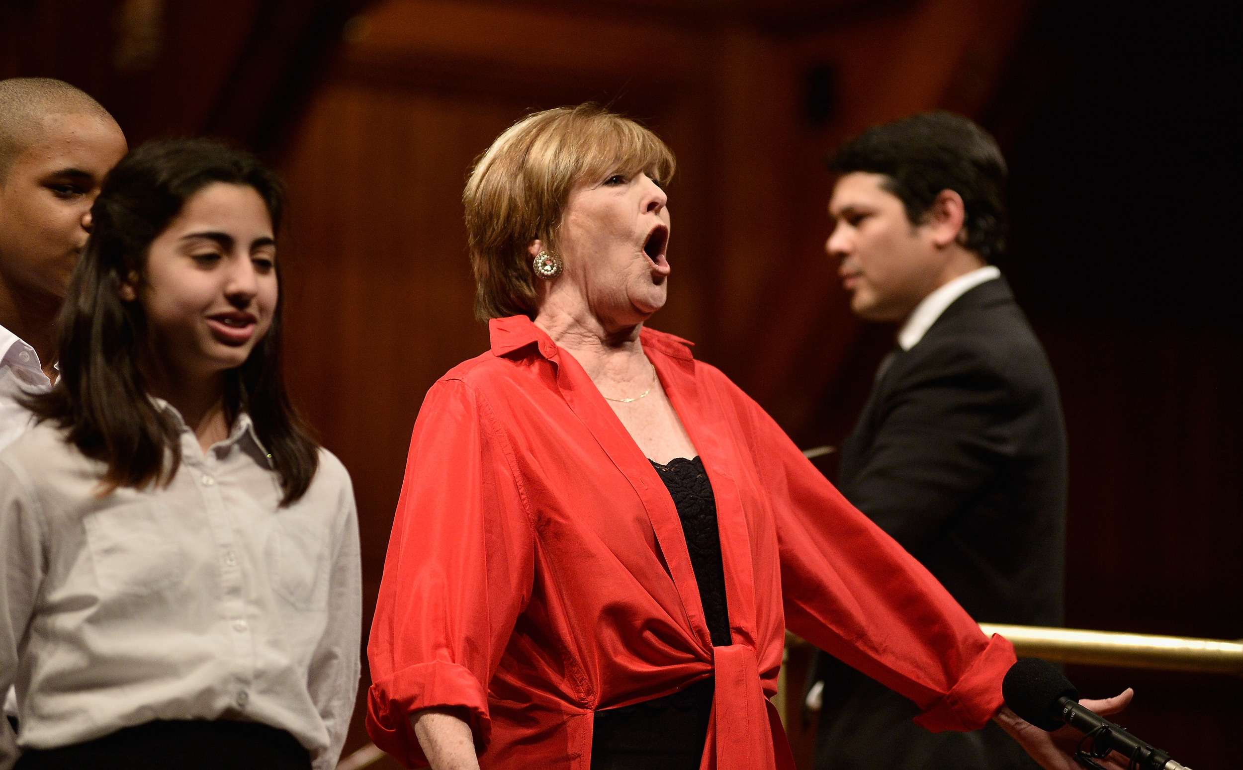 Frederica von Stade at Longy El Sistema Side by Side