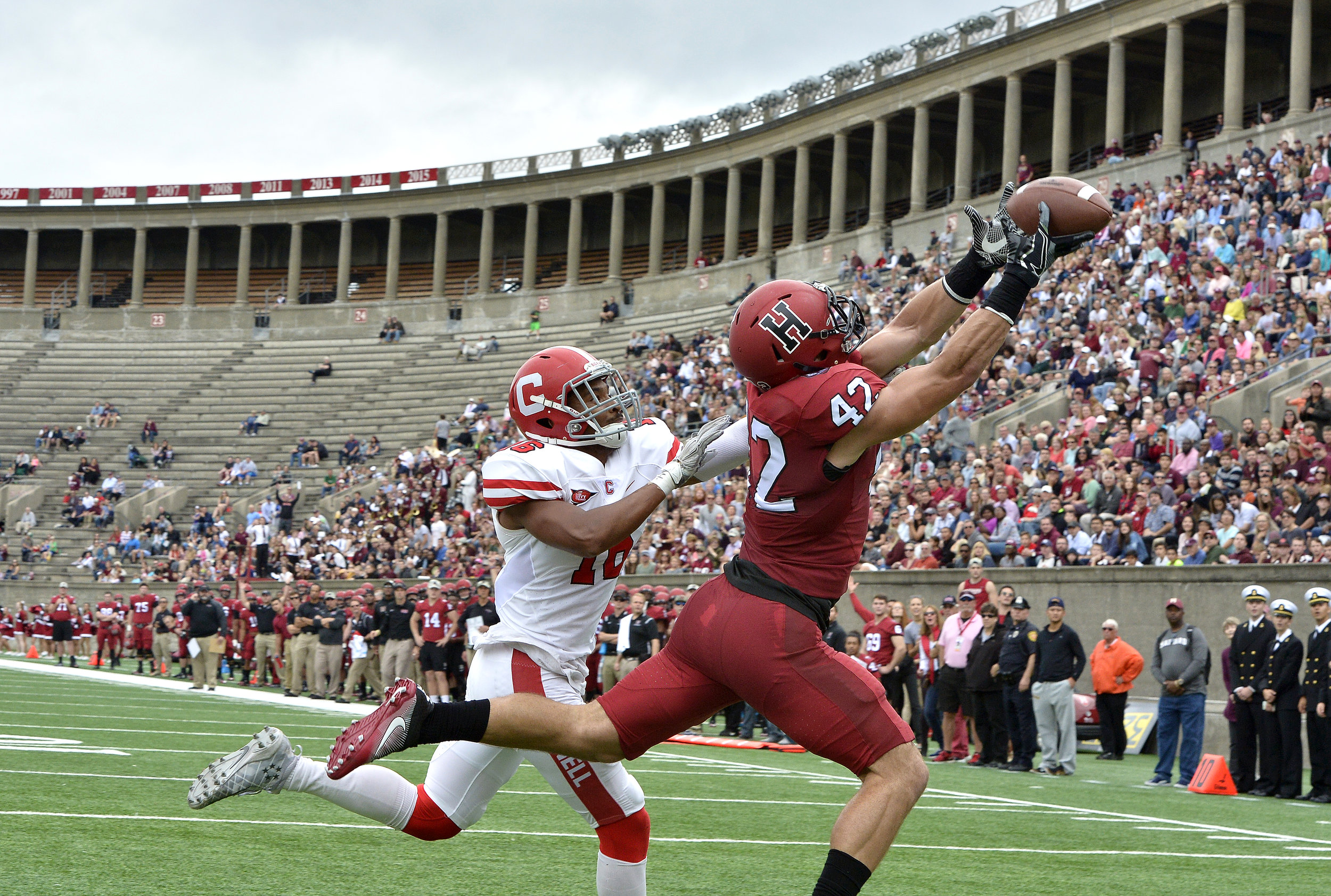 Harvard Crimson vs. Cornell Big Red Football