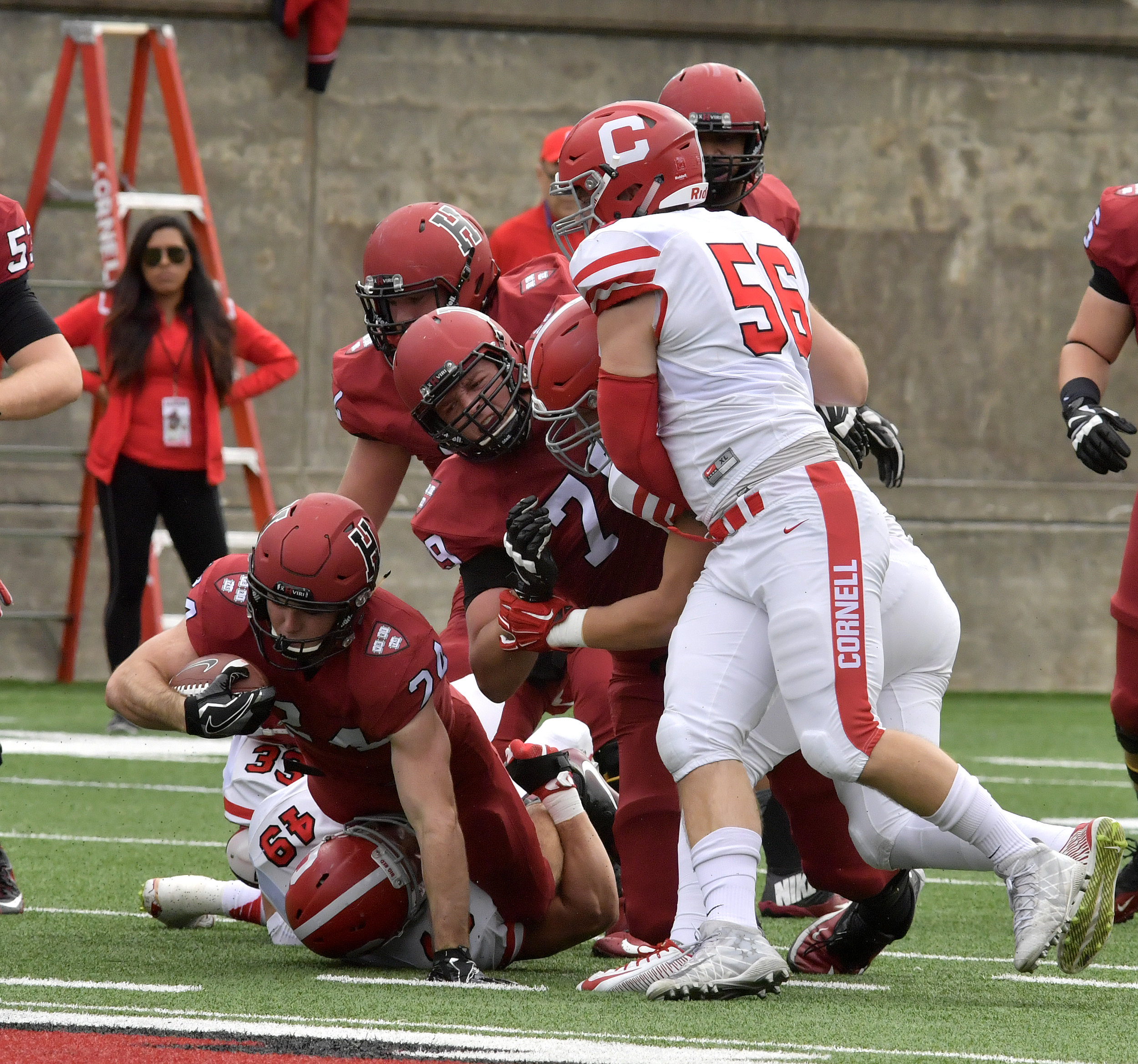 Harvard Crimson vs. Cornell Big Red Football