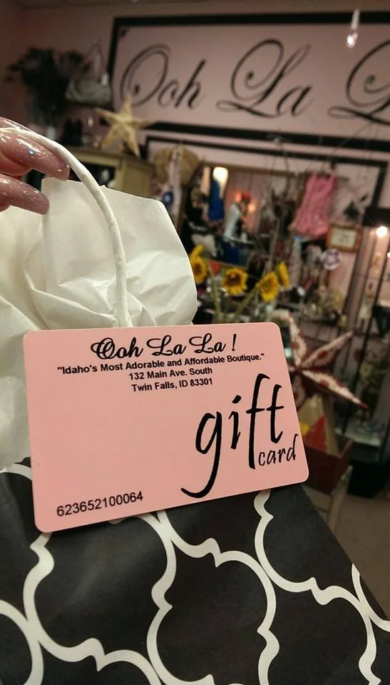 ooh la la gift card